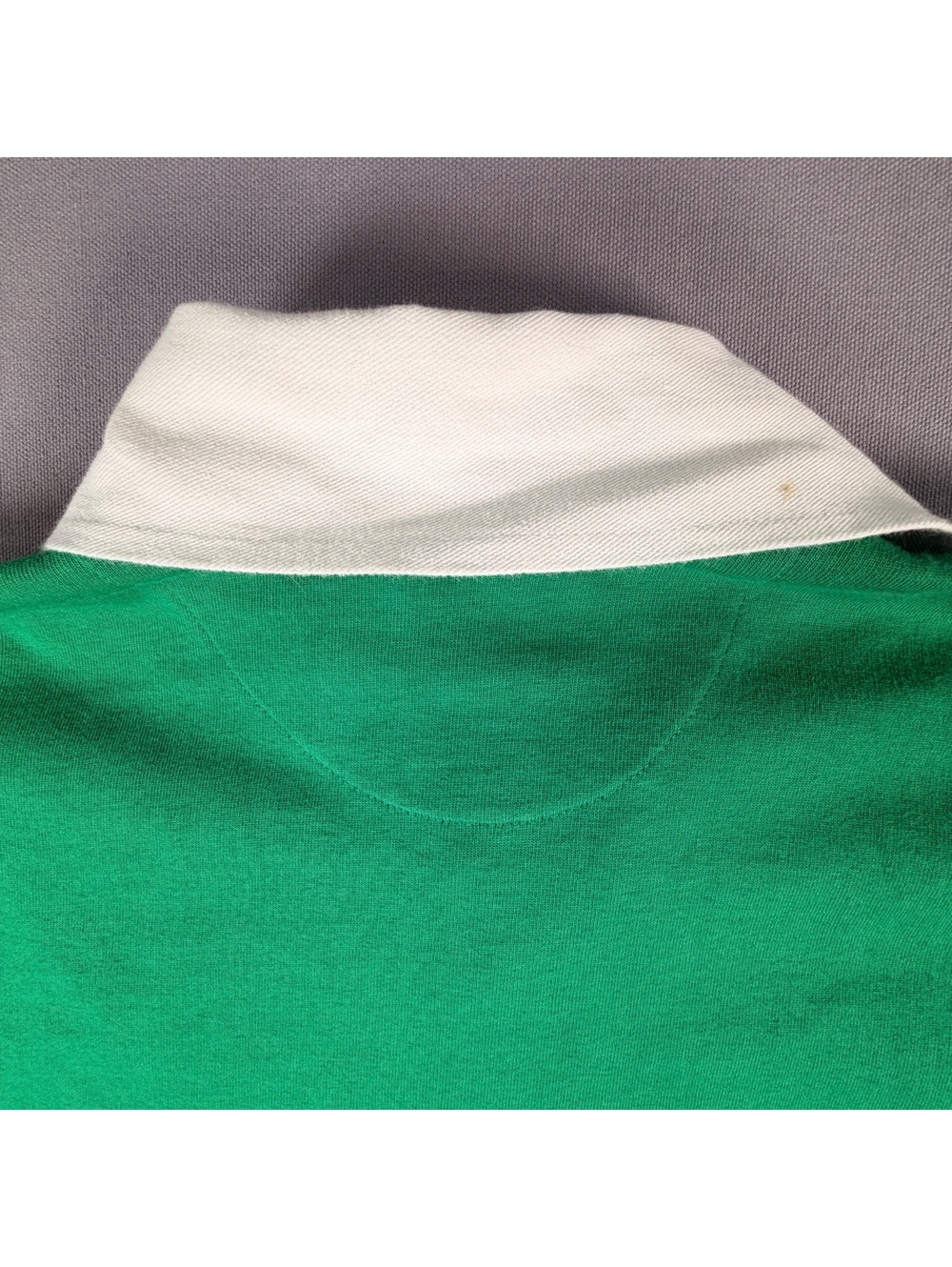 VTG Nuttfalls Ireland Rugby Shirt Mens M Green Shamrock Embroidered Jersey - Picture 6 of 8